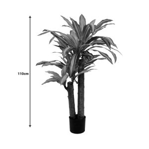 Декоративна палма Dracaena в кашпа Inart H110cm