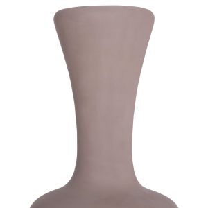 Decorative floor vase Nebula Hm4660.05l fiber cement in teak taupe color Φ45x172hcm.