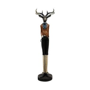 Decorative figure deer color 30x26x124cm
