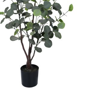 Декоративно дърво Eucalyptus в кашпа Inart H120cm
