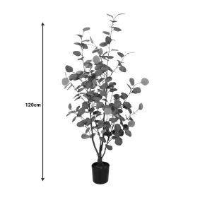 Декоративно дърво Eucalyptus в кашпа Inart H120cm