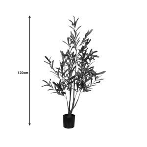 Декоративно дърво Olive Tree в кашпа Inart H120cm