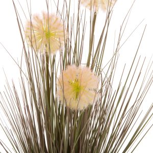 Декоративно изкуствено растение в саксия глухарче/трева D9,5x9-62hcm Hm4016