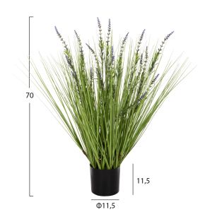 Декоративно изкуствено растение в саксия лавандула D11,5x11,5-70hcm Hm4028