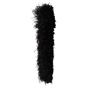 Decorative round wall mirror Brenno Hm4713 banana fiber in black φ80cm.