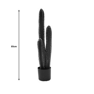 Декоративно растение Cactus Iii в кашпа Inart H85cm