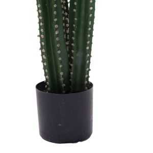 Декоративно растение Cactus Iii в кашпа Inart H85cm