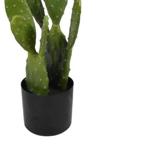 Декоративно растение Cactus в кашпа Inart H64cm