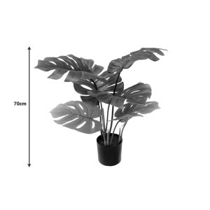 Декоративно растение Monstera в кашпа Inart H70cm