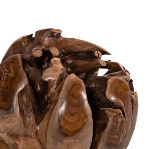 Декорация за под Clem, сфера от масивно тиково дърво - голям размер Hm9652 D50cm