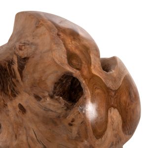Декорация за под Clem, сфера от масивно тиково дърво - малък размер Hm9654 D30cm