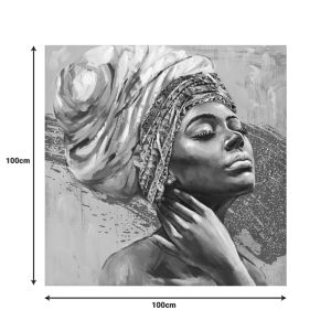 Wall decoration Africana 100x3x100cm