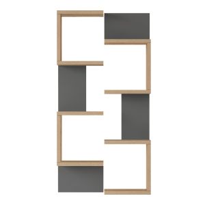 Pomar wall decoration in natural anthracite shade 47.2x14.5x92.5cm
