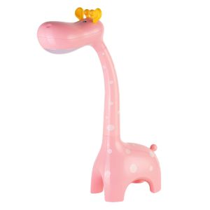 Children's table lamp Led Badoo giraffe figure Hm4450.05 pink Abs