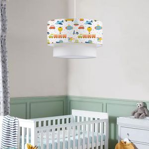 Children's ceiling lamp Sarty multicolor D30x20cm