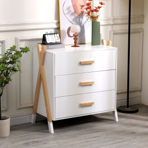 Детски скрин Paschal Hm2493.03 меламин-борово дърво 76x40x80.5hcm.