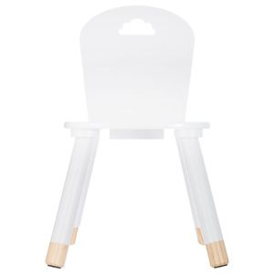 Children's chair Playful white 32x31.5x50cm