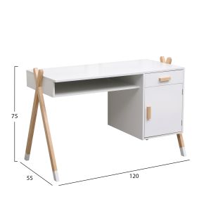 Детско бюро Paschal Hm2496.03 меламин-борово дърво 120x55x75hcm.