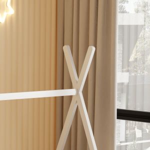 Children's bed Munk Montessori pine solid wood in white for mattress 190x90cm Hm681,03