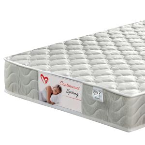 Children's bed with play drawer Hm21326.01 melamine in sonama/pink color - with mattress 90x190cm