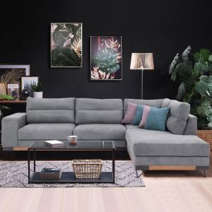 Sofa New Monaco gray right corner 30023095