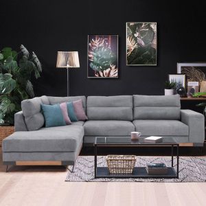Sofa New Monaco gray left corner 30023095