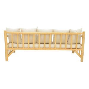Sofa Rosiana natural teak 210x100x80cm