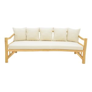 Sofa Rosiana natural teak 210x100x80cm