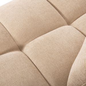 Coven right-angle sofa in ecru fabric 298x102-208x85hcm Hm3266,01r