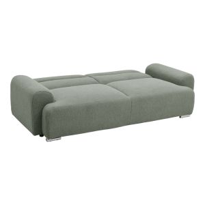 Диван тройка хармонично букле маслинено зелено 223.5x92x81см