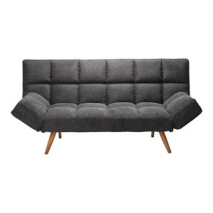 Диван-легло 3-местен Freddo плат антрацит 181x81x86см