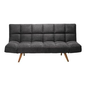 Диван-легло 3-местен Freddo плат антрацит 181x81x86см