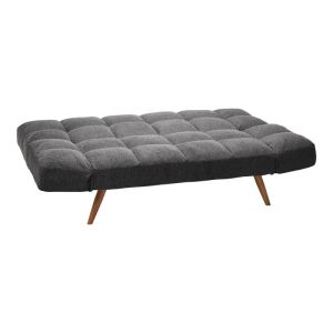 Диван-легло 3-местен Freddo плат антрацит 181x81x86см