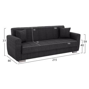 Sofa bed set of 2-seater and 3-seater Hm11747.03