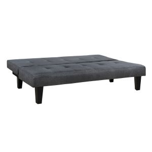 Sofa/bed Hm3000.02 gray fabric 180x82.5x78h cm.