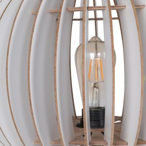 Wooden lamp with Mdf shade Hm7375,01 D36x145υ