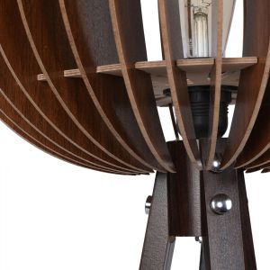 Wooden lamp with Mdf shade Hm7375,03 D36x145υ