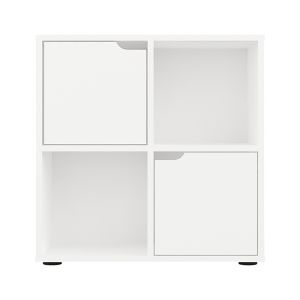 Етажерка Bookel в бял цвят 59.6x27.5x60.4см