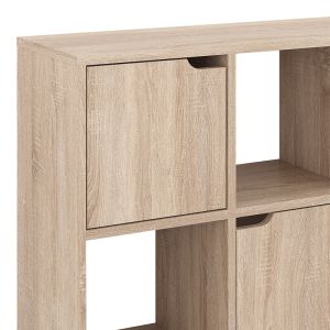 Bookel shelf in Sonoma color 88.5x27.5x89.3cm