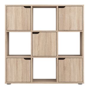 Bookel shelf in Sonoma color 88.5x27.5x89.3cm