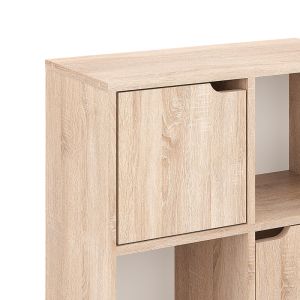 Bookel shelf in sonoma color 59.6x27.5x60.4cm