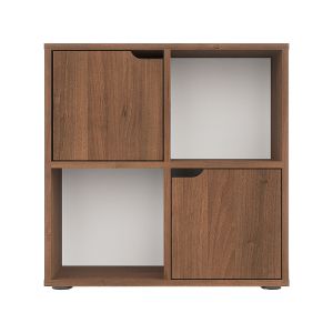 Bookel shelf, walnut color 59.6x27.5x60.4cm