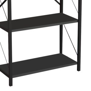 Jackrey shelf, black/anthracite, 60x30x114cm