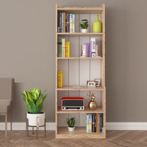 Shelf Neat Hm18194,04 melamine in antural wood color 60x30x180hcm