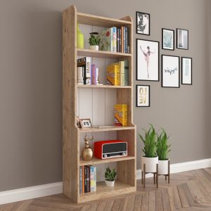 Shelf Neat Hm18194,04 melamine in antural wood color 60x30x180hcm