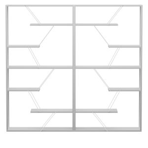 Shelf Tars color white/gray 168x24x157cm