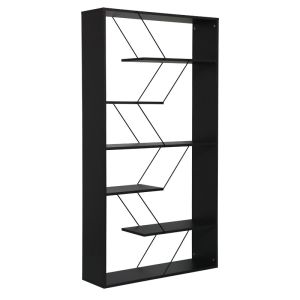 Shelf Tars color black/dark gray 168x24x157cm