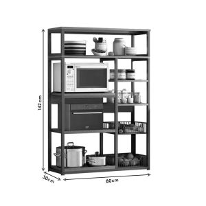 Floor shelf Leena 80x30x142cm