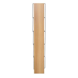 Mini shelf Tars Sonoma - black 50x22x150cm