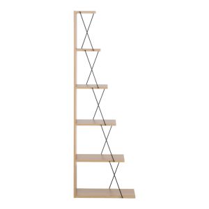 Mini shelf Tars Sonoma - black 50x22x150cm